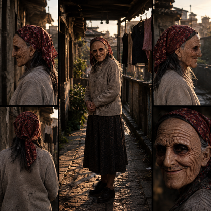 Uncanny Masks Dolores – Realistic Latex Old Woman Mask
